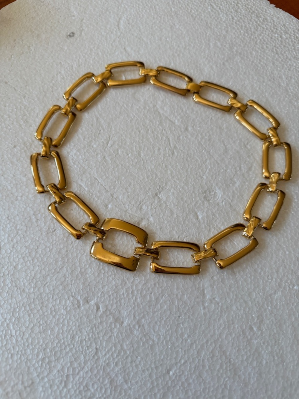 Vintage  13 links Gold  Statement Necklace - Women Jewelry